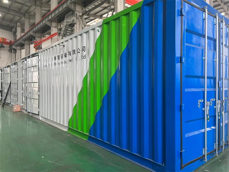 Produzione di idrogeno verde containerizzato