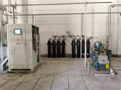 Attrezzature per il riutilizzo del gas idrogeno